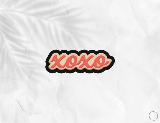 Galentine Xoxo Valentine Cookie Cutter STL Files Cookie Cutter Files