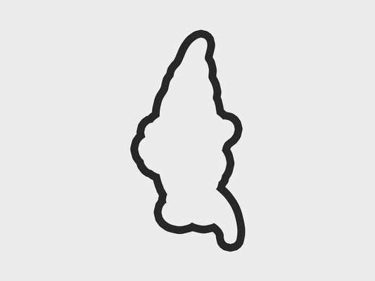 Waving Christmas Winter Gnomes Cookie Cutter STL Files