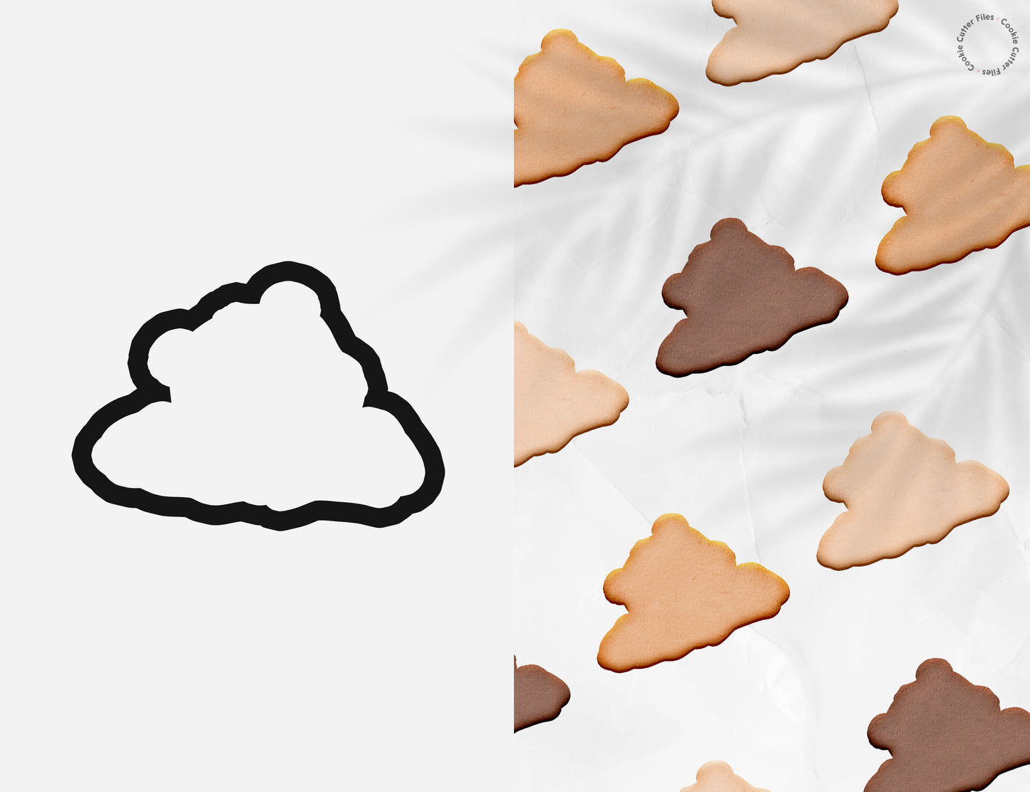 Groundhog Peeking Cookie Cutter STL Files Cookie Cutter Files