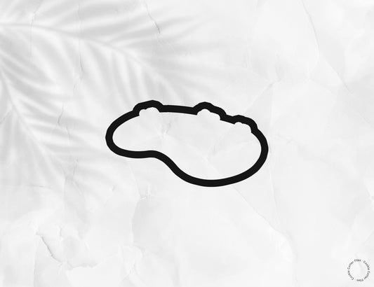 Golf Hole Landscape Cookie Cutter STL Files Cookie Cutter Files