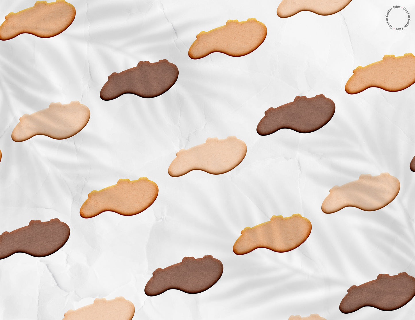 Golf Hole Landscape Cookie Cutter STL Files Cookie Cutter Files