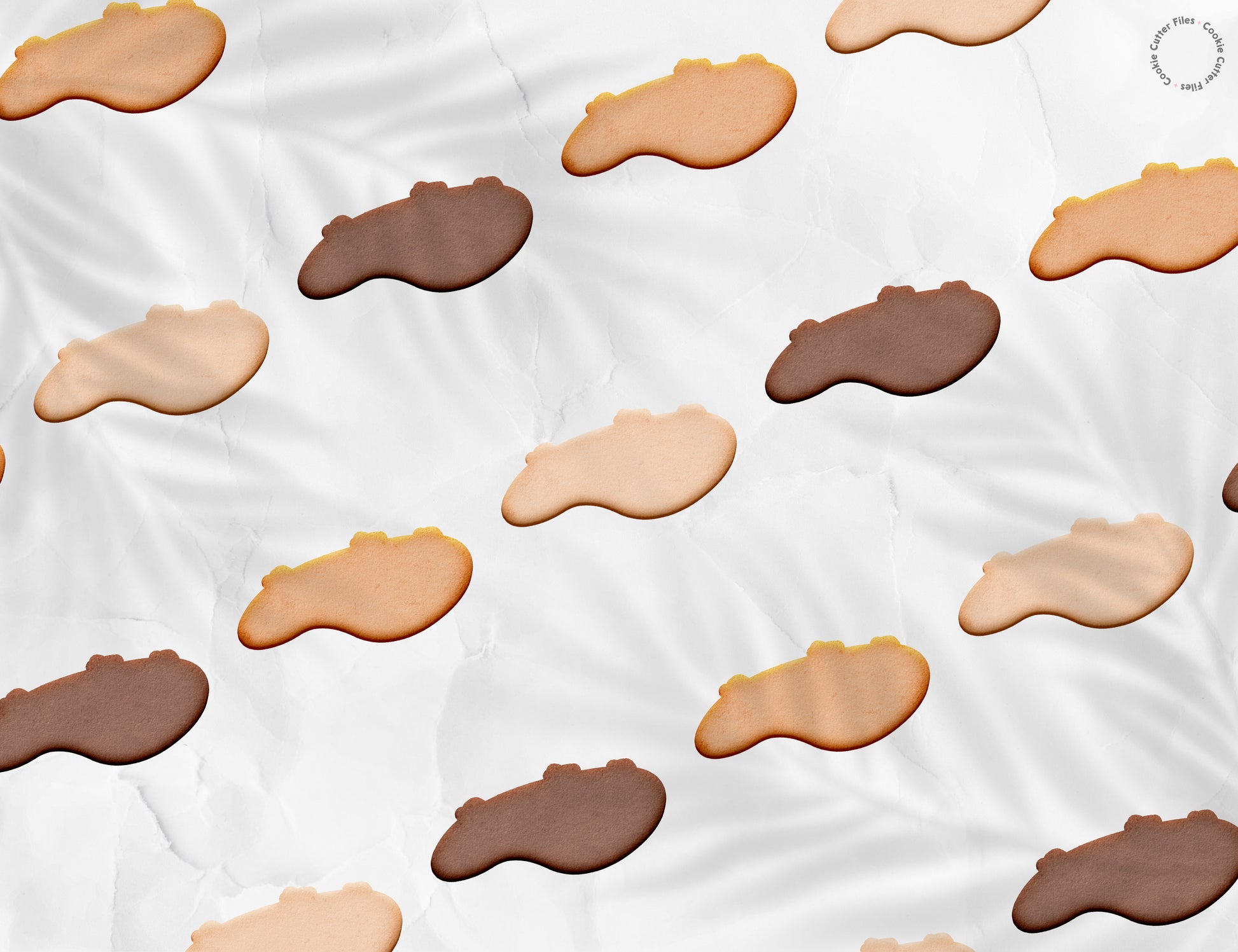 Golf Hole Landscape Cookie Cutter STL Files Cookie Cutter Files