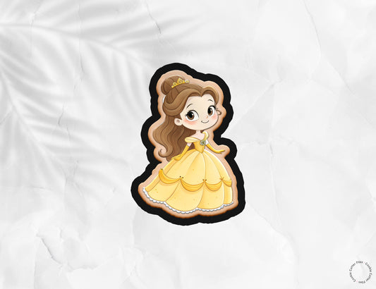 Book Little Princess Cookie Cutter STL Files Cookie Cutter Files