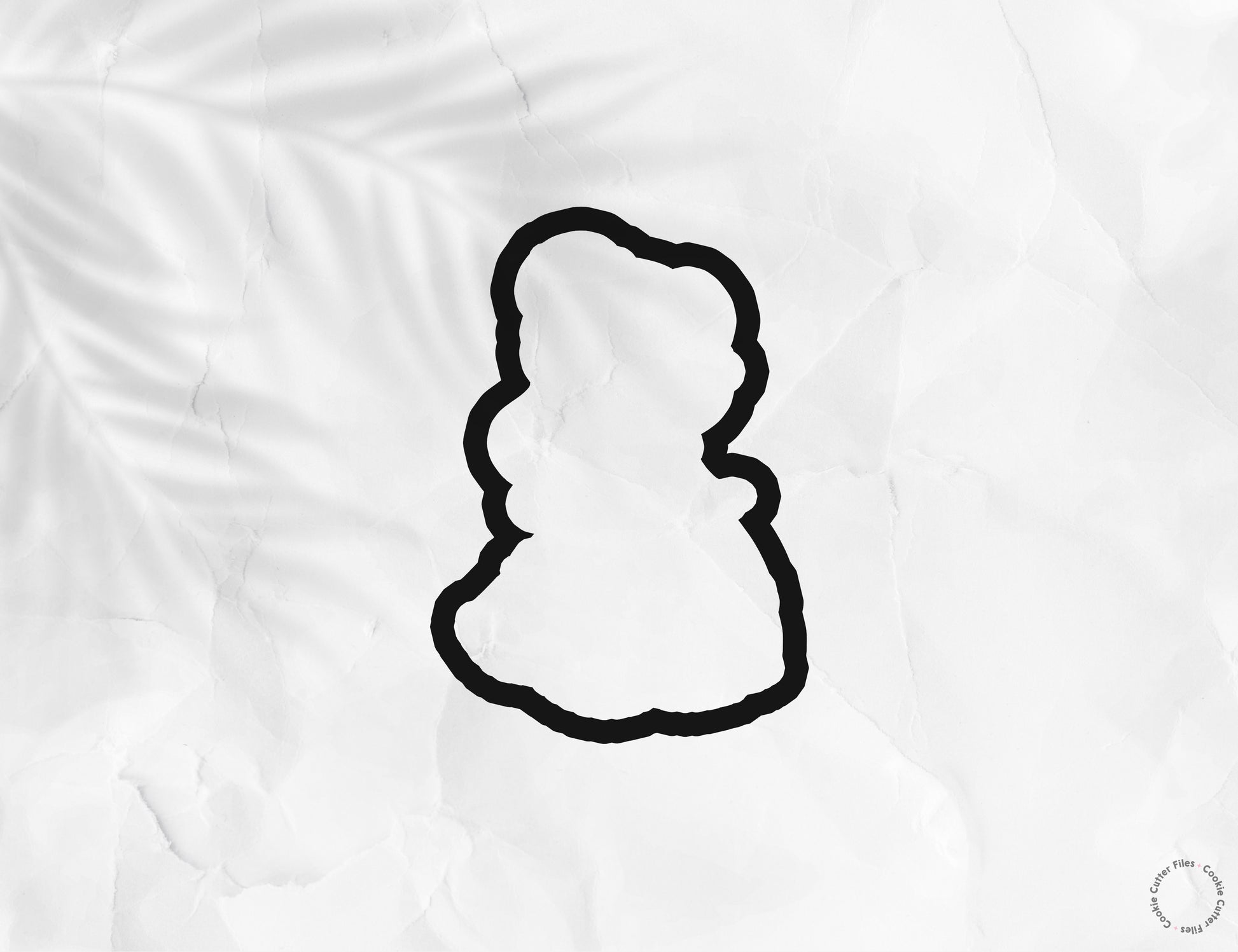 Book Little Princess Cookie Cutter STL Files Cookie Cutter Files