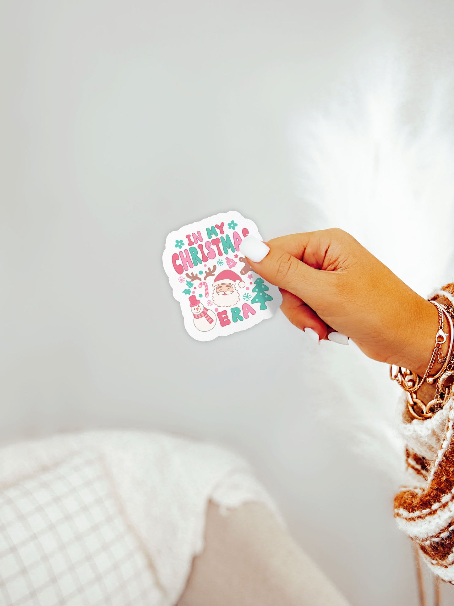 In My Christmas Era Boho Christmas Christian Jesus Magnet