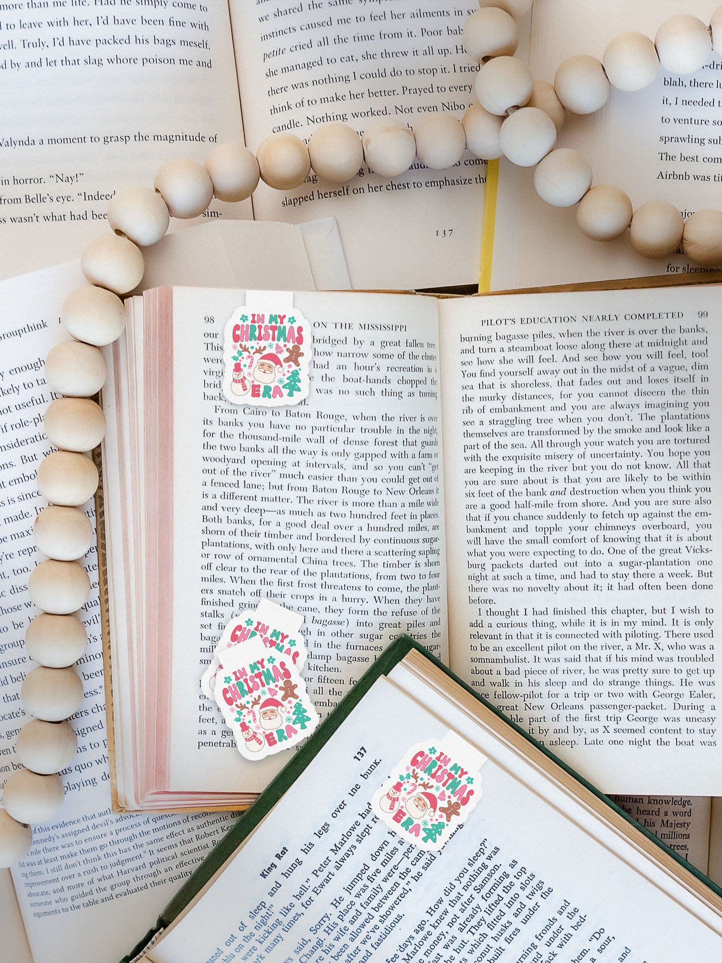 In My Christmas Era Boho Christmas Christian Jesus Magnetic Bookmark