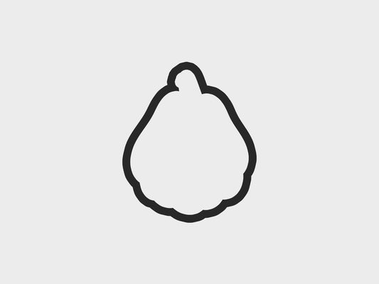 Pumpkin Tall Fall Harvest Cookie Cutter STL Files