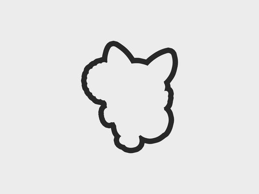 Sunflower Thanksgiving Foxes Cookie Cutter STL Files