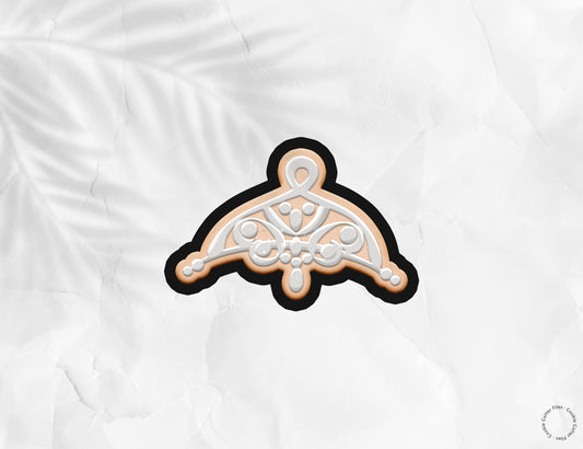 Ballerina Tiara Cookie Cutter STL Files Cookie Cutter Files