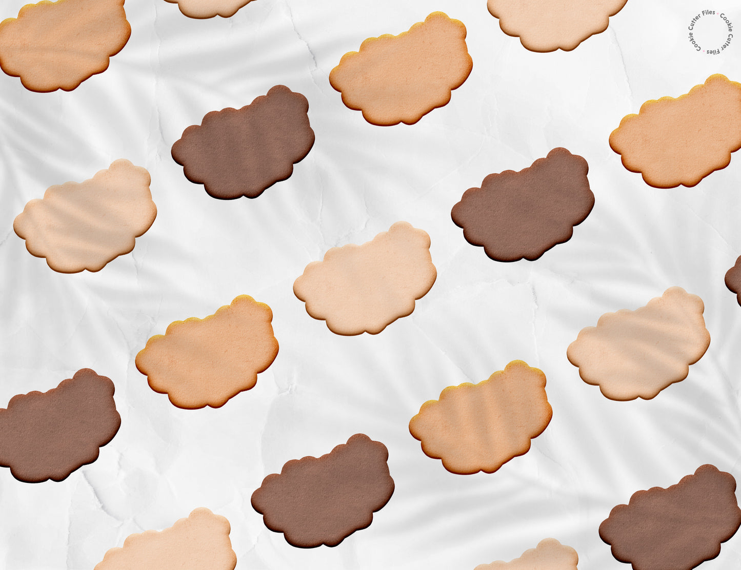 Galentine Sweet Heart Candies Valentine Cookie Cutter STL Files Cookie Cutter Files