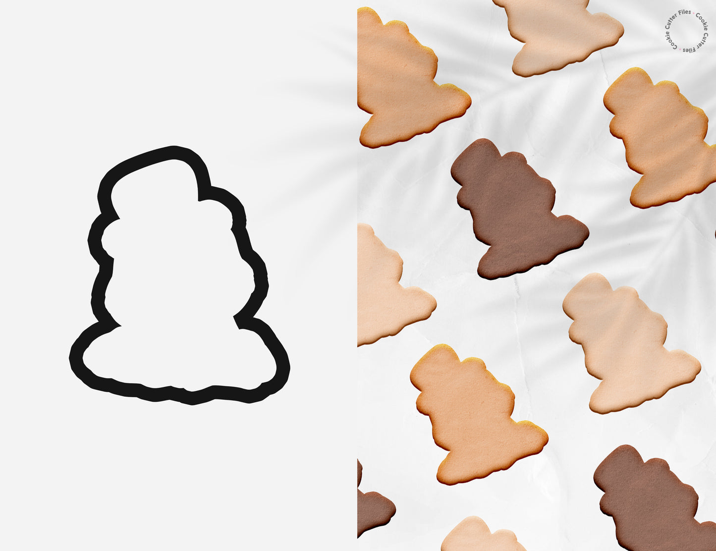 Groundhog Hat Cookie Cutter STL Files Cookie Cutter Files