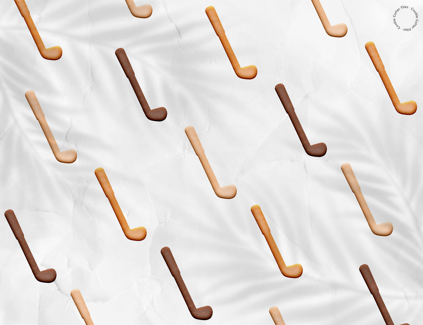 Golf Club Cookie Cutter STL Files Cookie Cutter Files