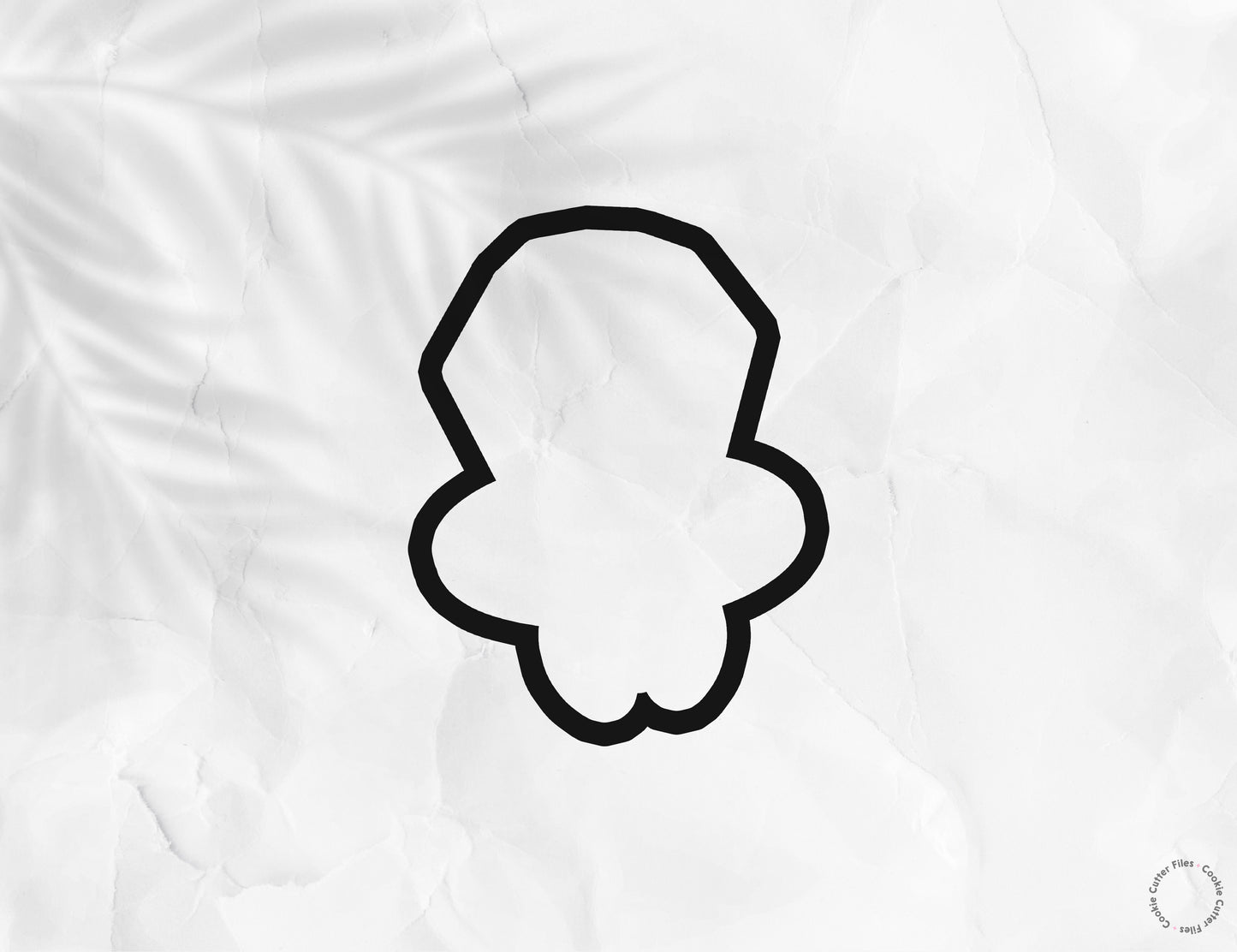 Ring Sucker Nostalgia 90s Cookie Cutter STL Files Cookie Cutter Files