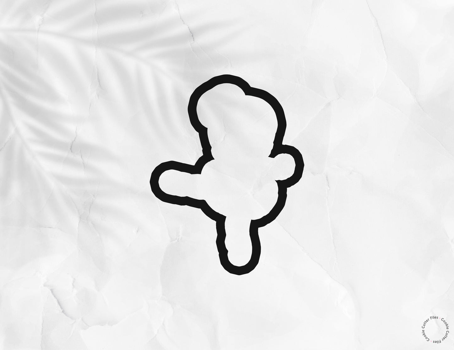 Ballerina Girl Cookie Cutter STL Files Cookie Cutter Files