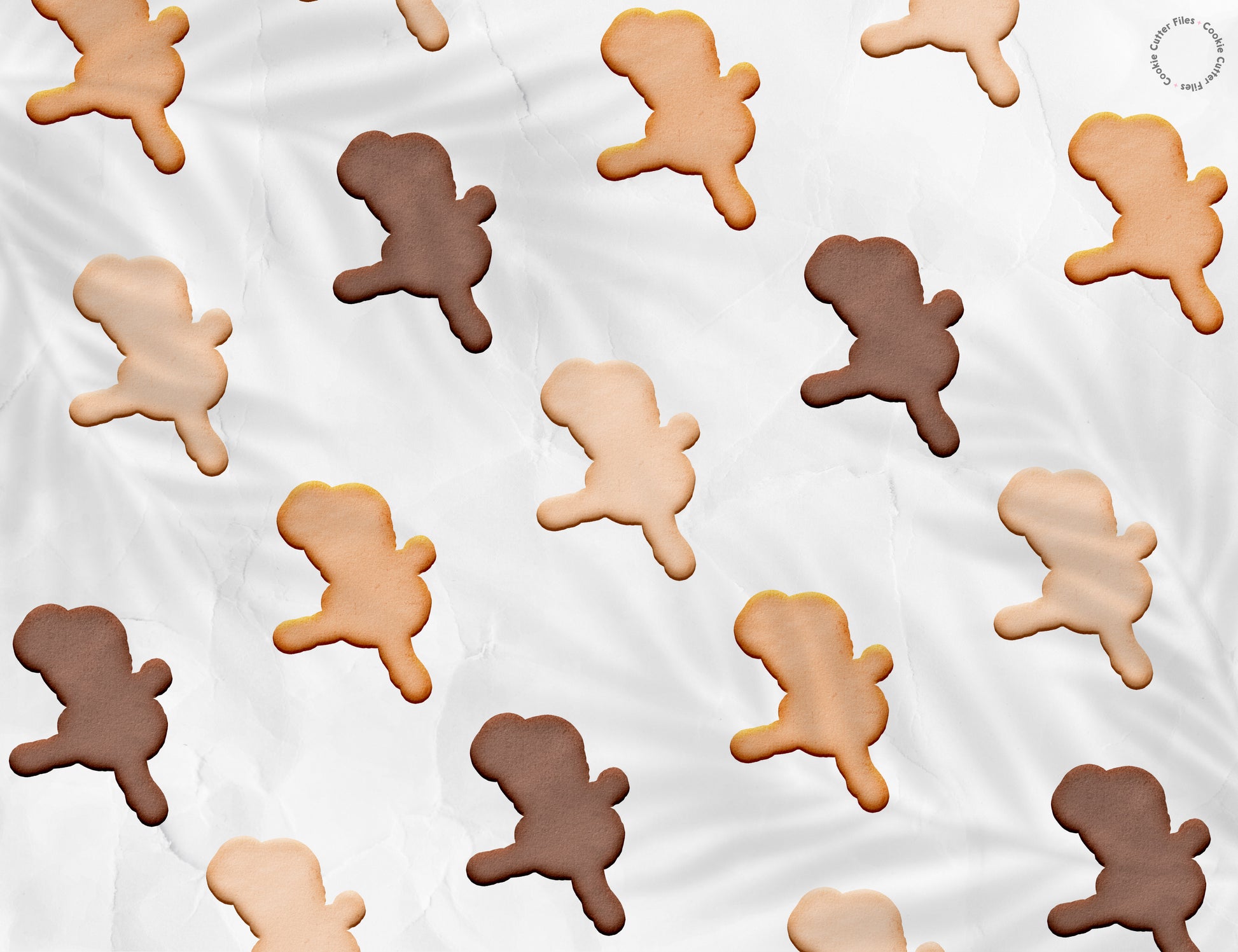 Ballerina Girl Cookie Cutter STL Files Cookie Cutter Files