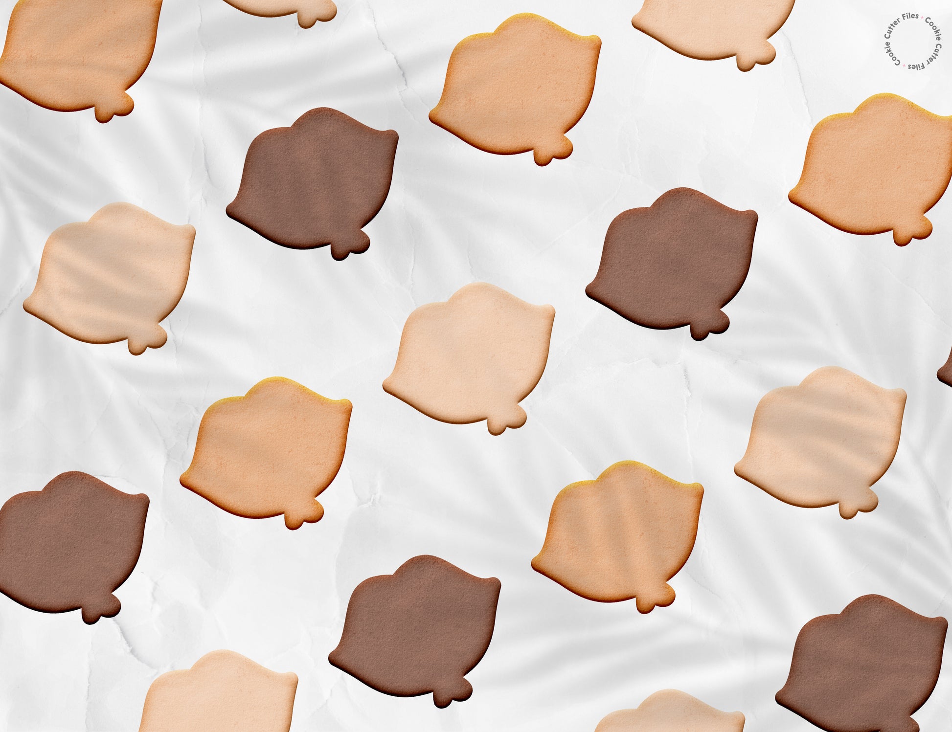 Galentine Balloon Lips Valentine Cookie Cutter STL Files Cookie Cutter Files