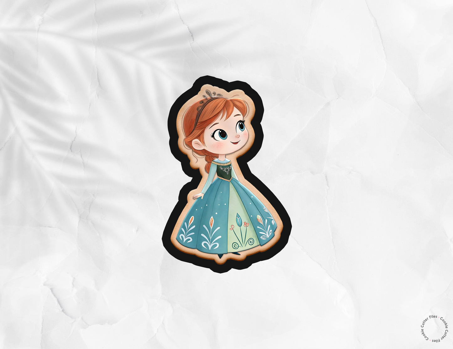 Snow Little Princess Cookie Cutter STL Files Cookie Cutter Files