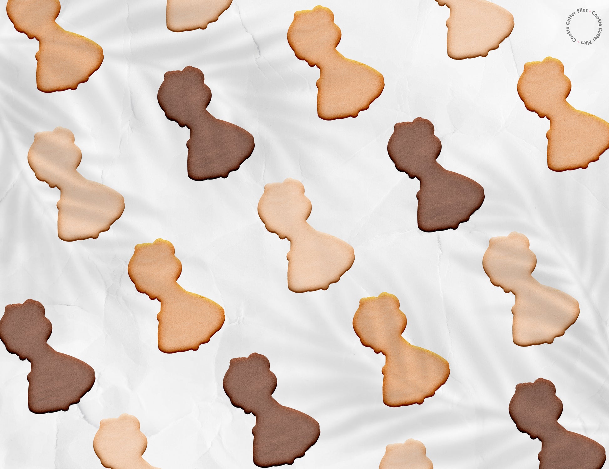 Snow Little Princess Cookie Cutter STL Files Cookie Cutter Files