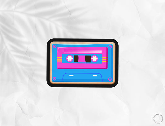 Casette Tape Nostalgia 90s Cookie Cutter STL Files Cookie Cutter Files