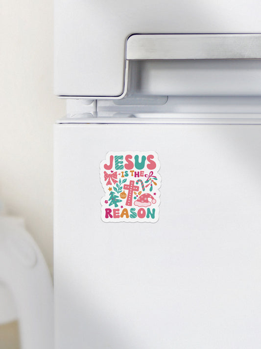 Jesus Is The Reason Boho Christmas Christian Jesus Magnet