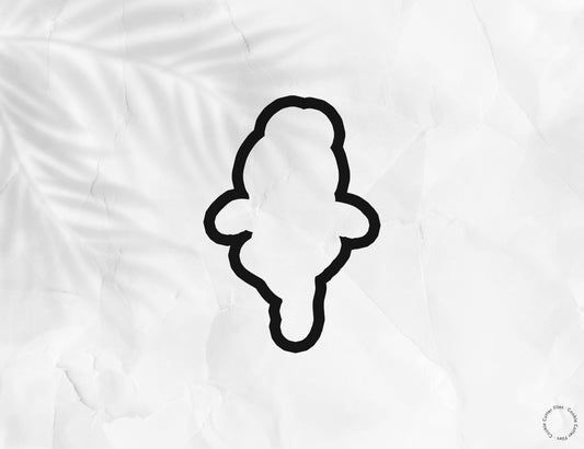 Ballerina Girl Cookie Cutter STL Files Cookie Cutter Files