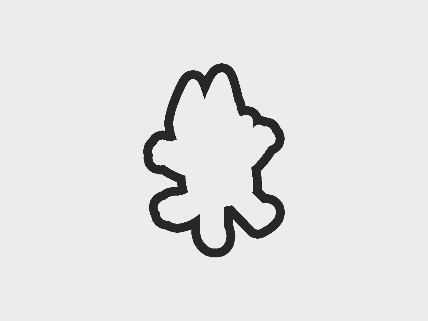 Dog Dance Inspired Blue Heeler Dog Cookie Cutter STL Files