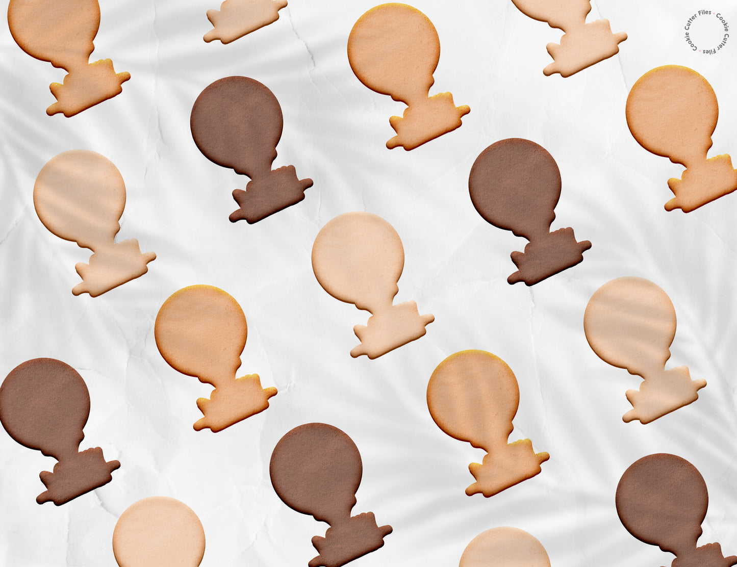 Golf Ball Tee Cookie Cutter STL Files Cookie Cutter Files