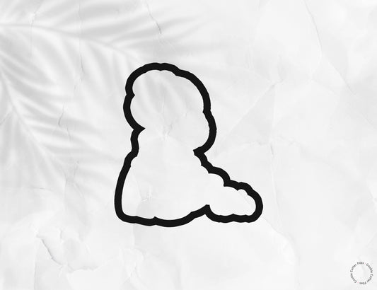 Golden Hair Little Princess Cookie Cutter STL Files Cookie Cutter Files