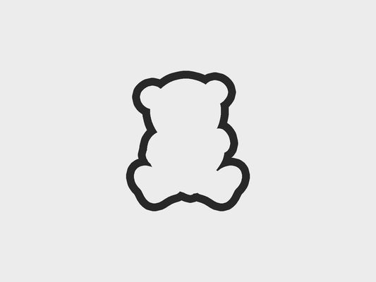 Teddy Bear Valentine Gifts Cookie Cutter STL Files