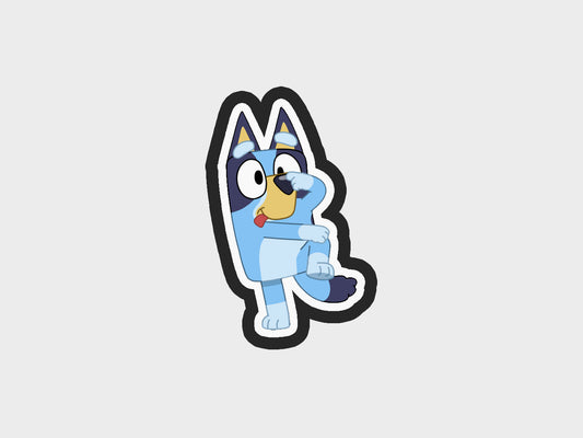 Dog Silly Inspired Blue Heeler Dog Cookie Cutter STL Files