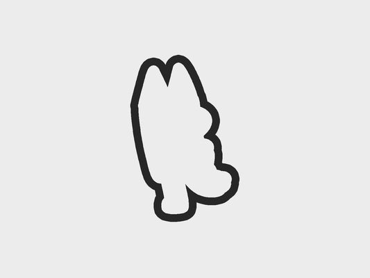 Dog Silly Inspired Blue Heeler Dog Cookie Cutter STL Files