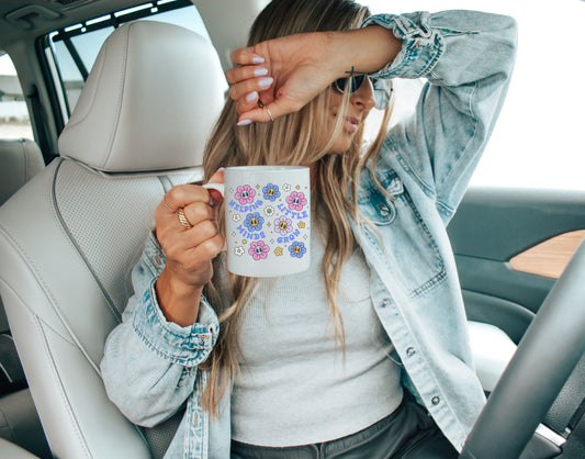 Helping Little Minds Grow Groovy Teacher Mug