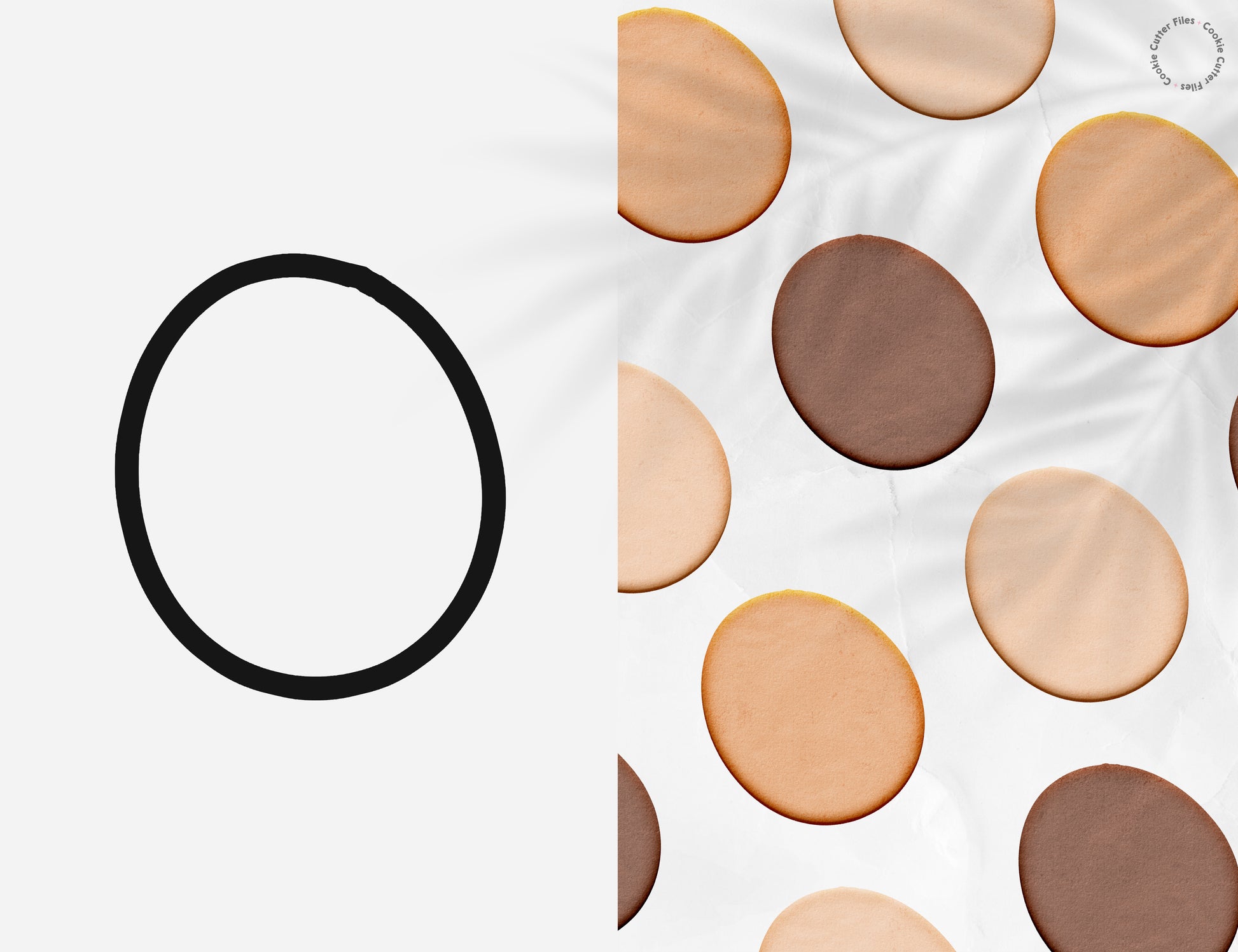 Tech Pet Egg Nostalgia 90s Cookie Cutter STL Files Cookie Cutter Files