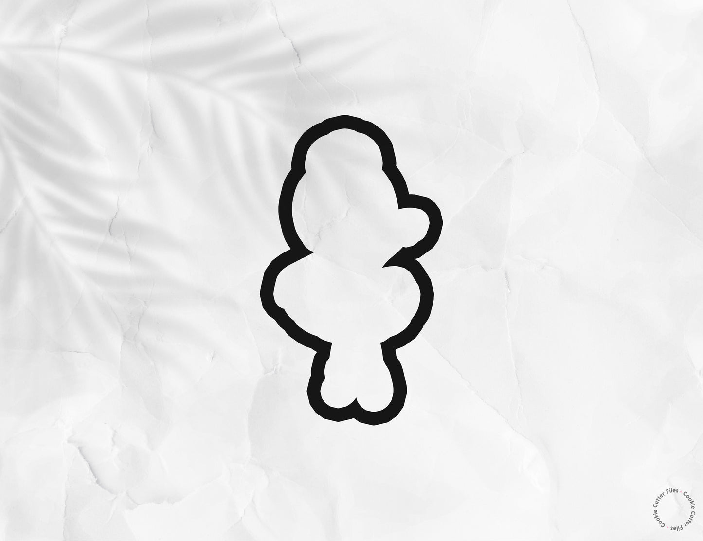 Ballerina Girl Cookie Cutter STL Files Cookie Cutter Files