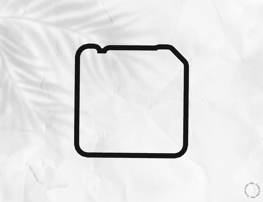 Floppy Disk Nostalgia 90s Cookie Cutter STL Files Cookie Cutter Files