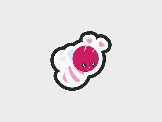 Bee Valentine Animals Cookie Cutter STL Files