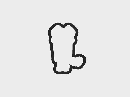 Teacher Inspired Blue Heeler Dog Cookie Cutter STL Files