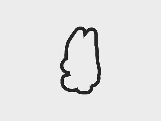 Sister Silly Inspired Blue Heeler Dog Cookie Cutter STL Files