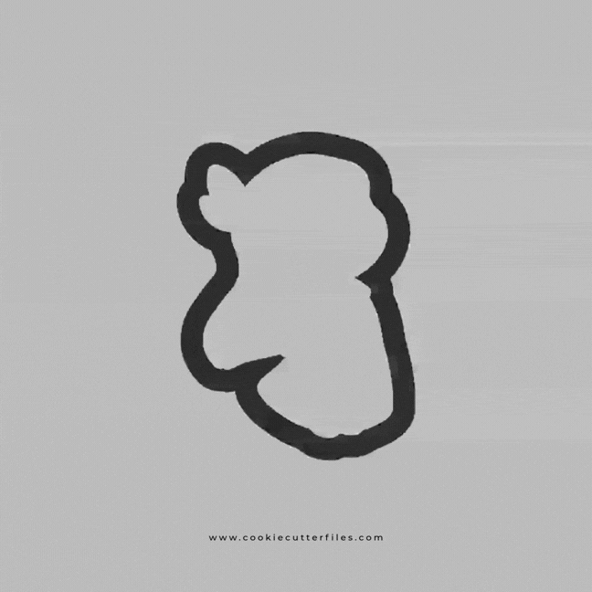 Native American Little Princess Cookie Cutter STL Files Cookie Cutter Files