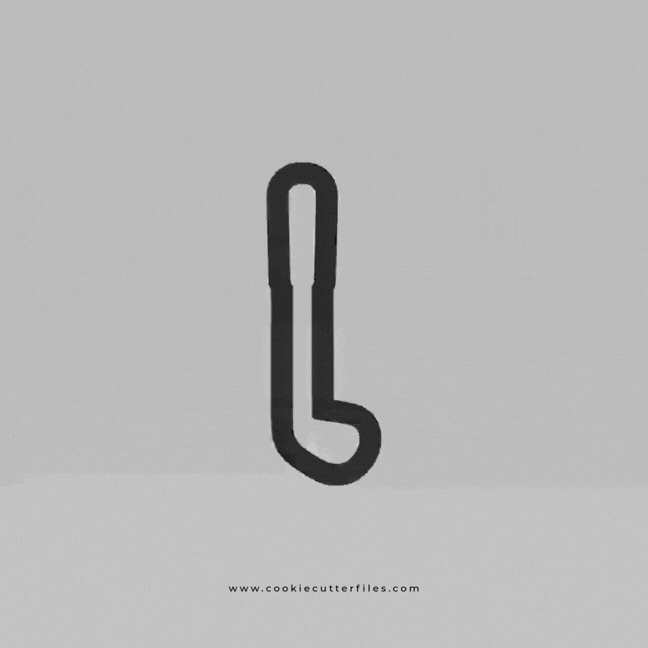 Golf Club Cookie Cutter STL Files Cookie Cutter Files