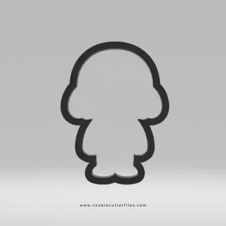 Puppet Horror Chibi Inspired Cookie Cutter STL Files