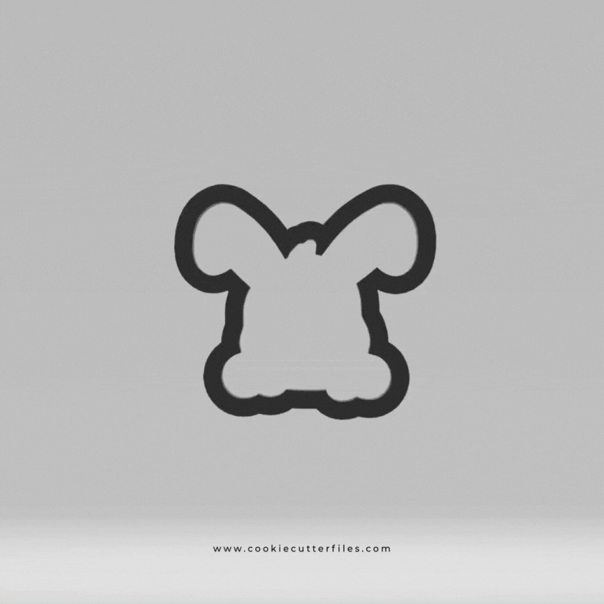 Bunny Surprise Bunny House Surprise Cookie Cutter STL Files