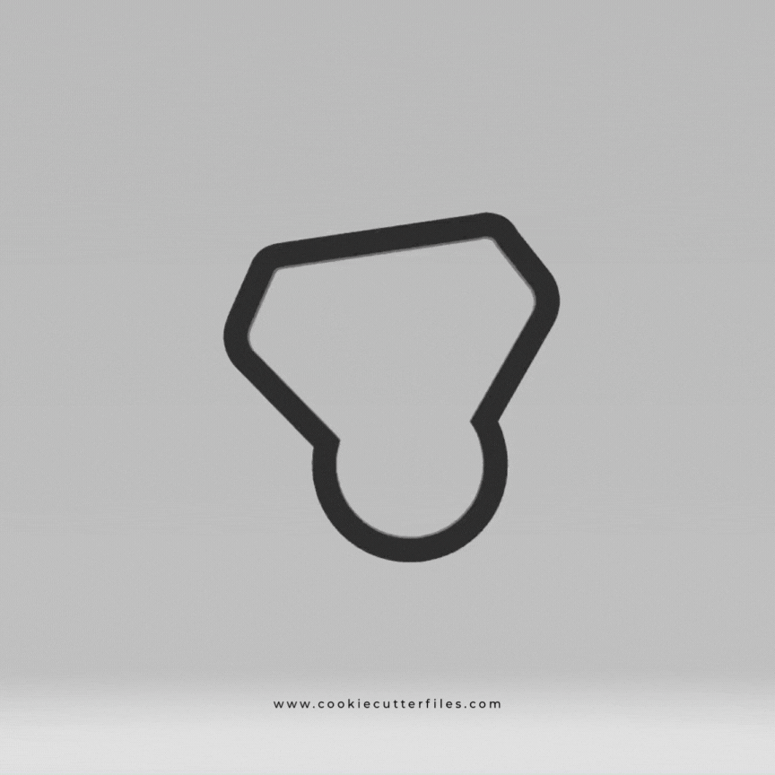 Medal Gymnast Girl Cookie Cutter STL Files