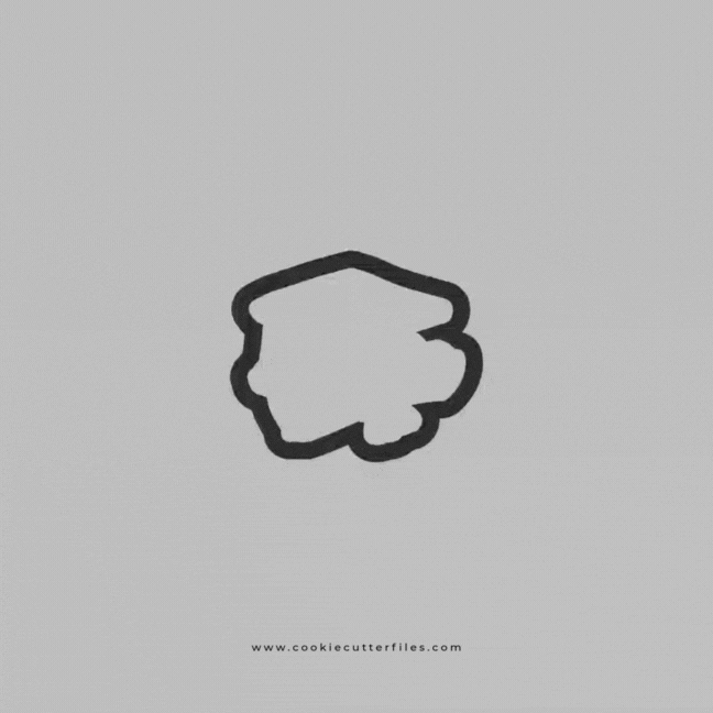 Cap Diploma Graduation Cookie Cutter STL Files