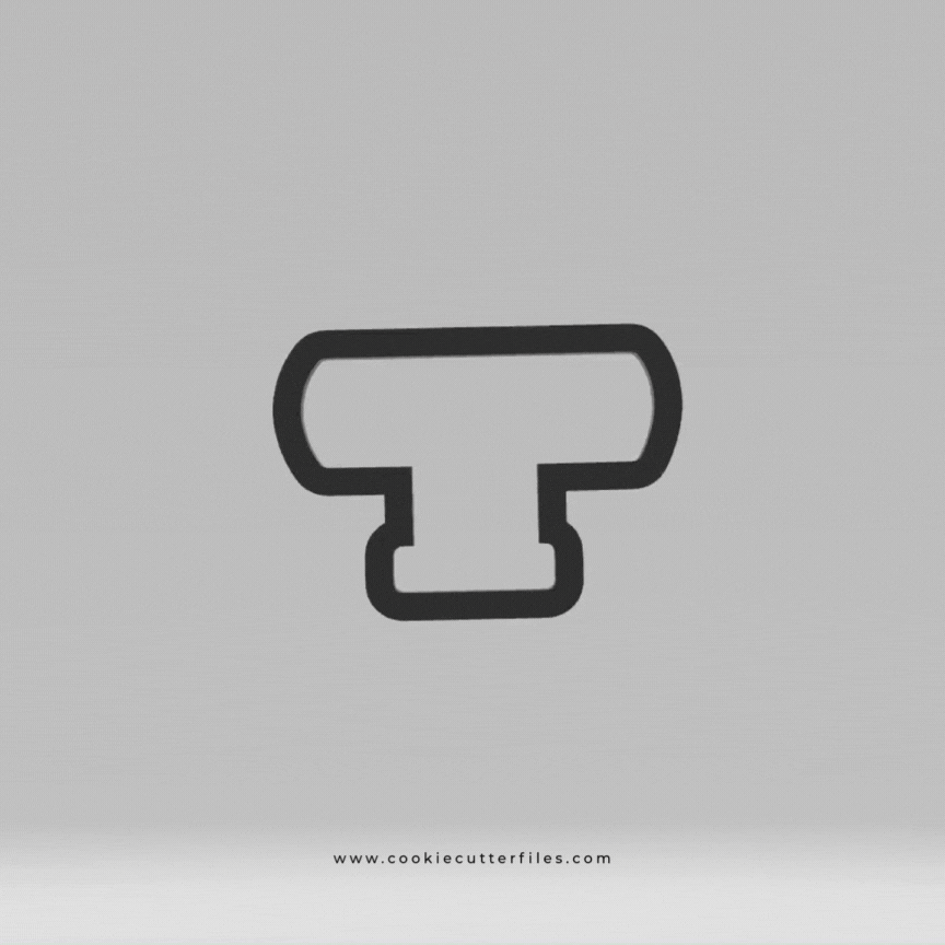 Vault Gymnast Girl Cookie Cutter STL Files