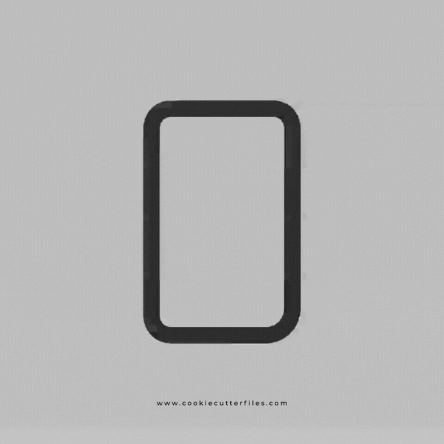 Handheld Game Nostalgia 90s Cookie Cutter STL Files Cookie Cutter Files