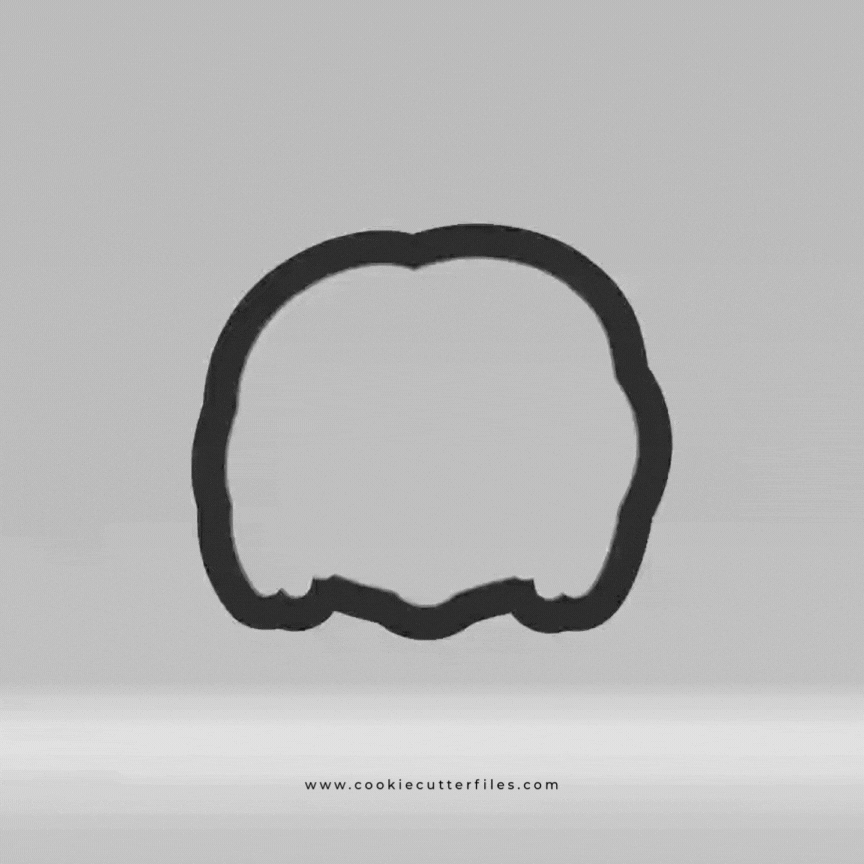 Doll Horror Chibi Faces Inspired Cookie Cutter STL Files