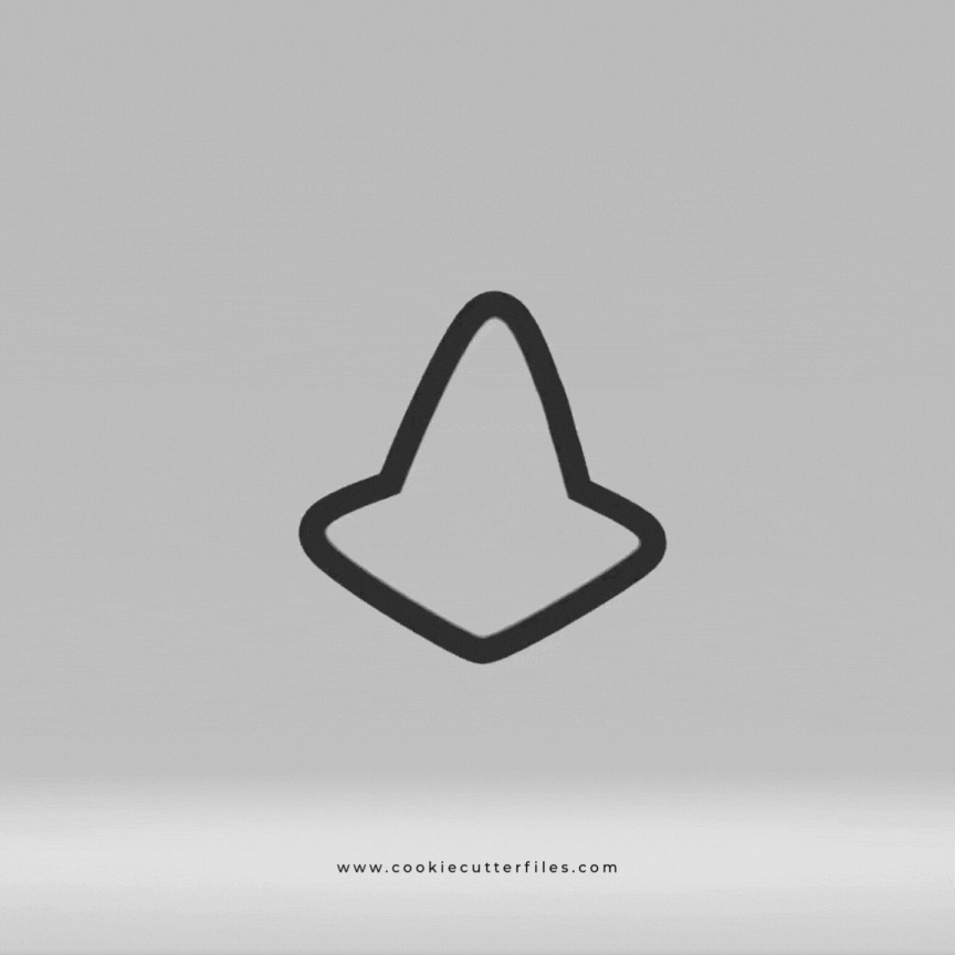 Cone Monster Trucks Cookie Cutter STL Files