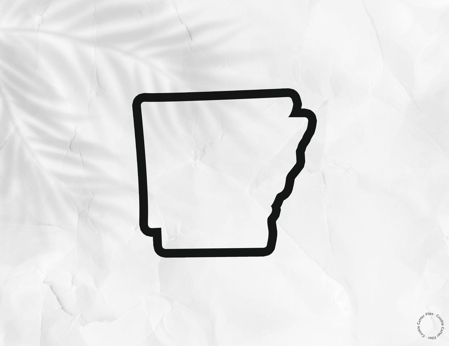 Arkansas State Basic Cookie Cutter STL Files Cookie Cutter Files