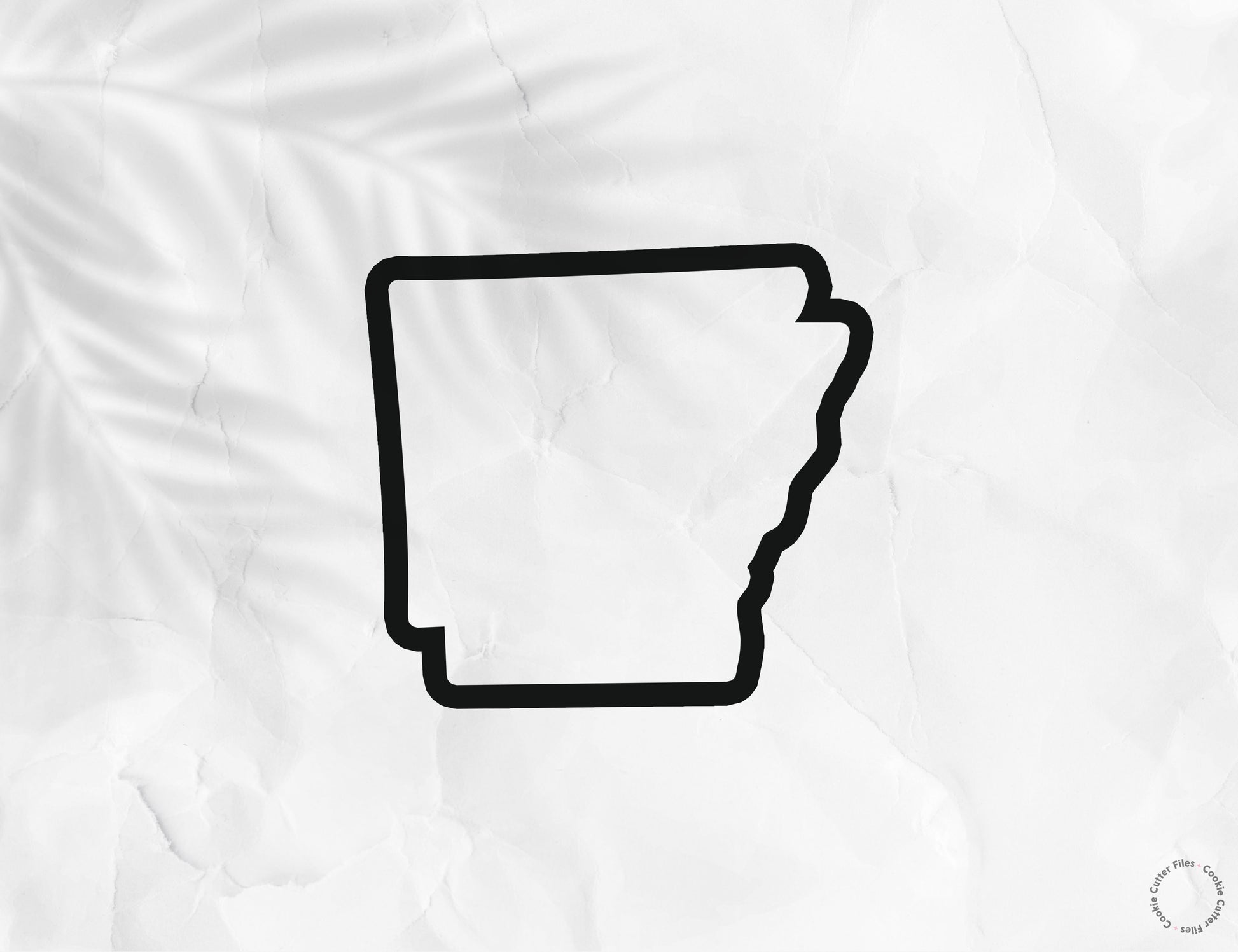 Arkansas State Basic Cookie Cutter STL Files Cookie Cutter Files